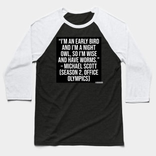 the office funny quote Baseball T-Shirt